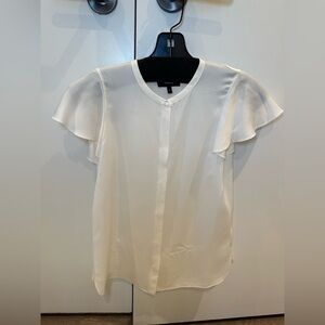 Theory Women's Cream Top